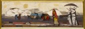 LOUIS BOSA (D.1981) OIL PAINTI