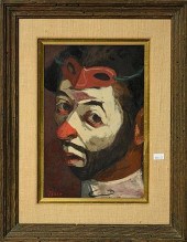 LOUIS BOSA OIL ON MASONITELoui