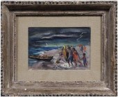 Louis Bosa painting (New York,