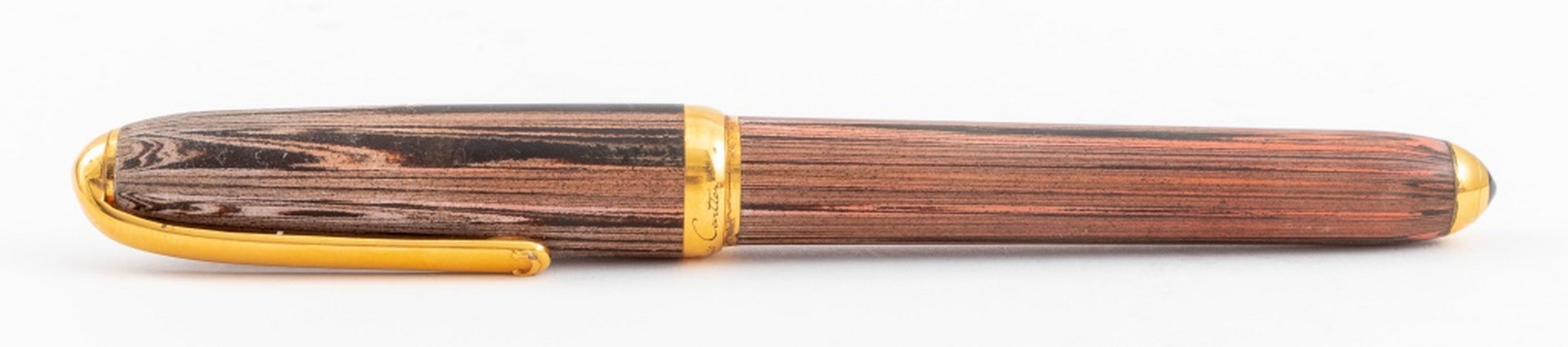 LOUIS CARTIER DANDY EBONITE 18K