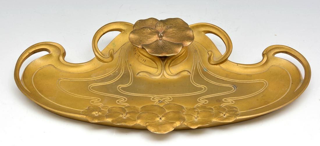 LOUIS CHALON ART NOUVEAU BRONZE