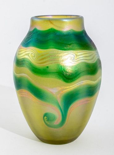 LOUIS COMFORT TIFFANY BLOWN GLASS