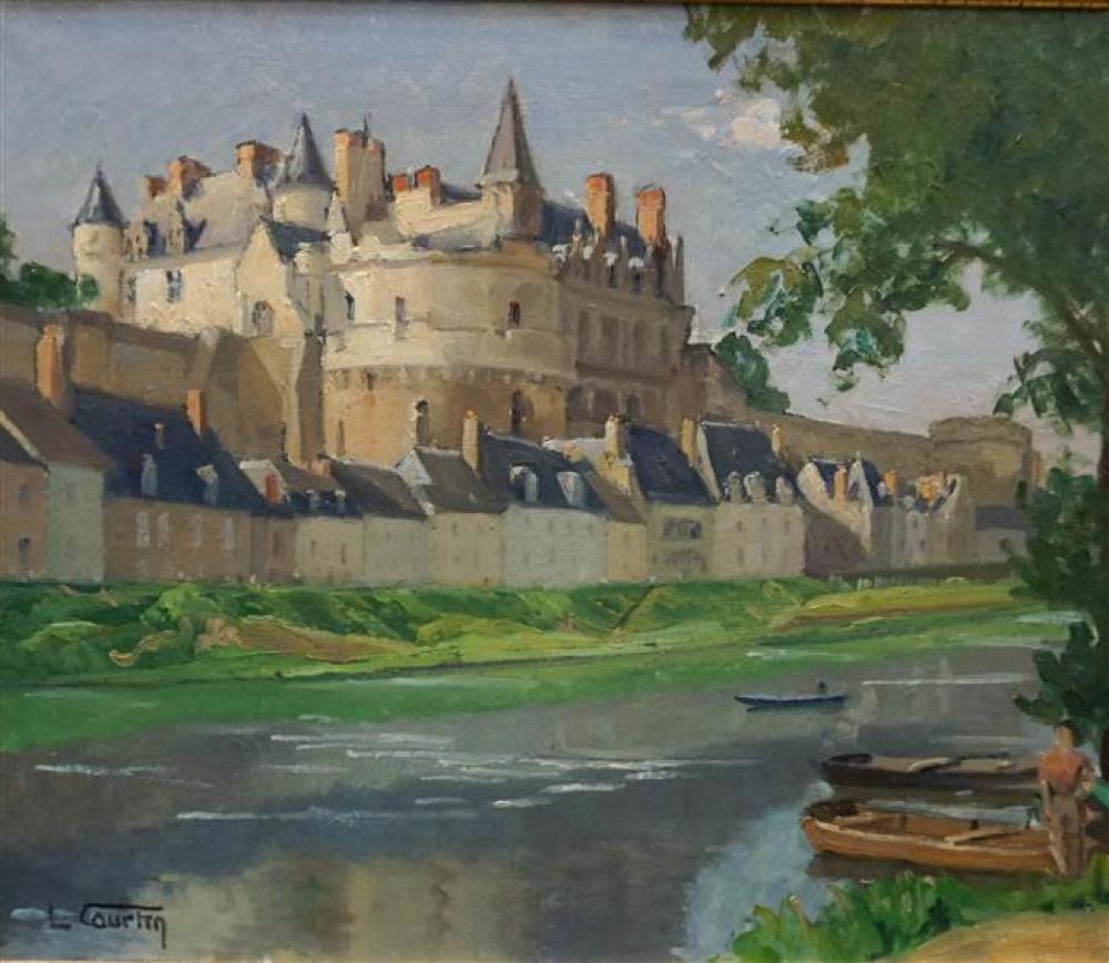 LOUIS COURTIN, FRENCH 20TH CENTURY,