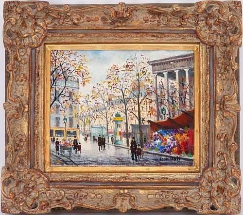 LOUIS DALI O/C PAINTING, PARIS