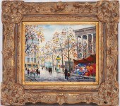 LOUIS DALI O/C PAINTING, PARIS
