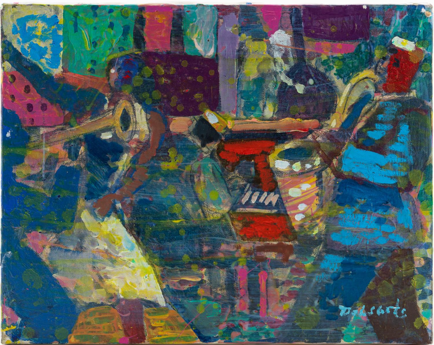 LOUIS DELSARTE, JAZZ PAINTING,
