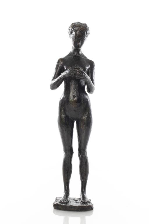 LOUIS DERBRE "STANDING WOMAN"