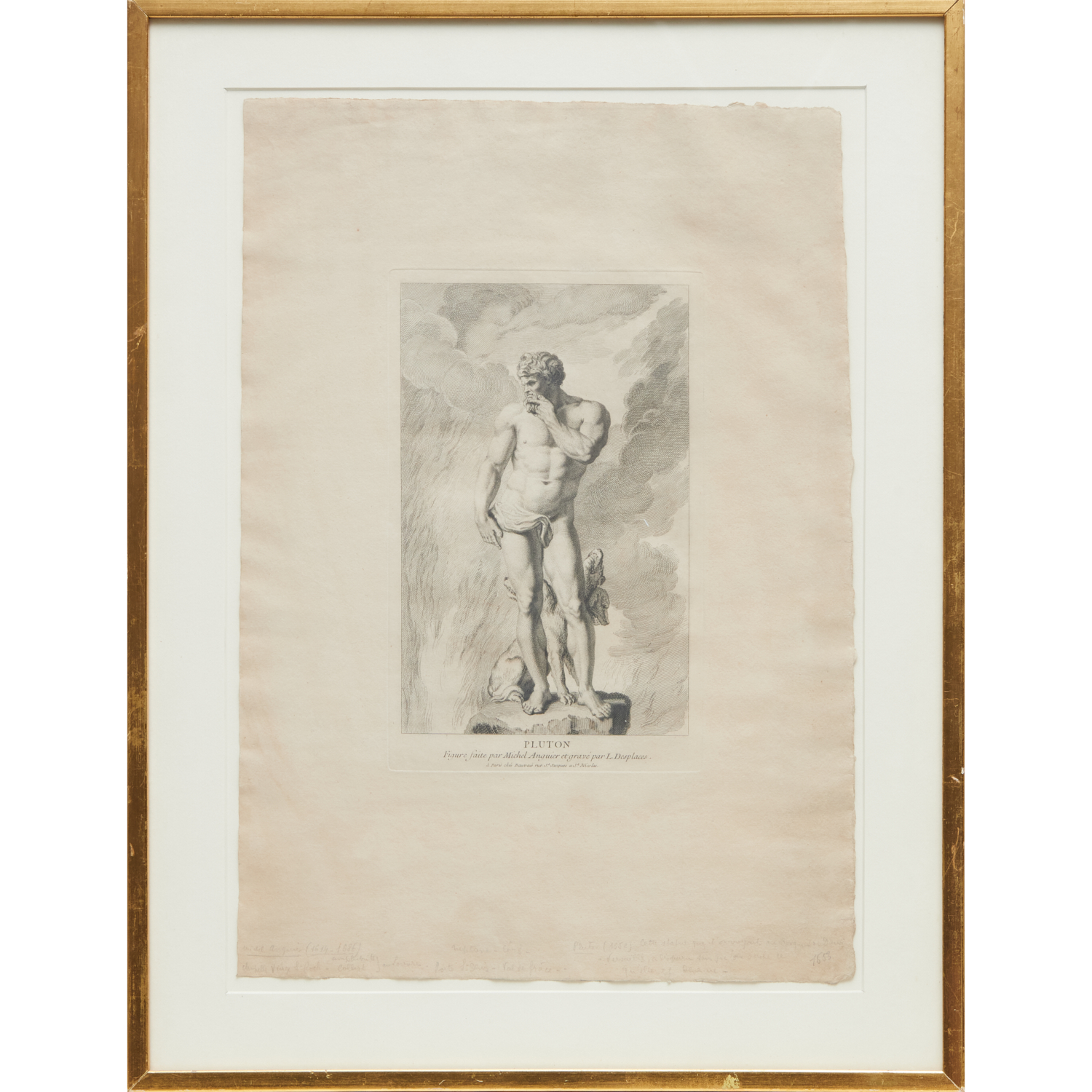 LOUIS DESPLACES, ETCHING, C. 1653