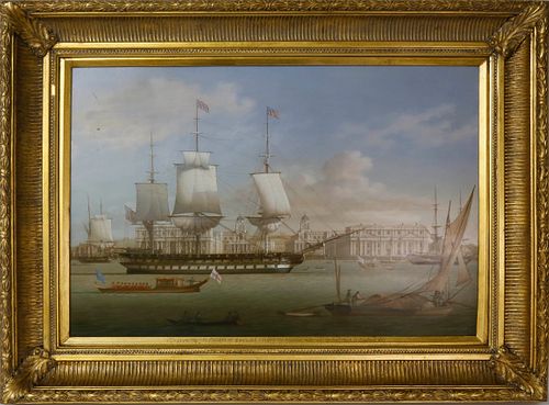 LOUIS DODD OIL ON PANEL "AMERICAN