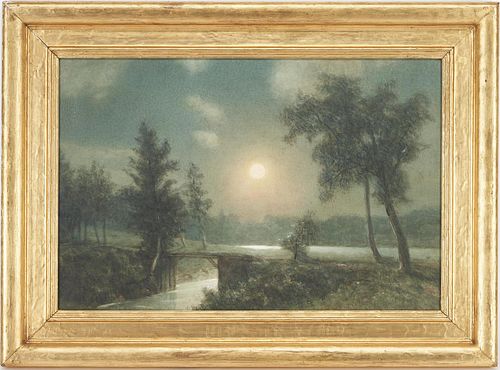 LOUIS E. DELIUS W/C PAINTING,