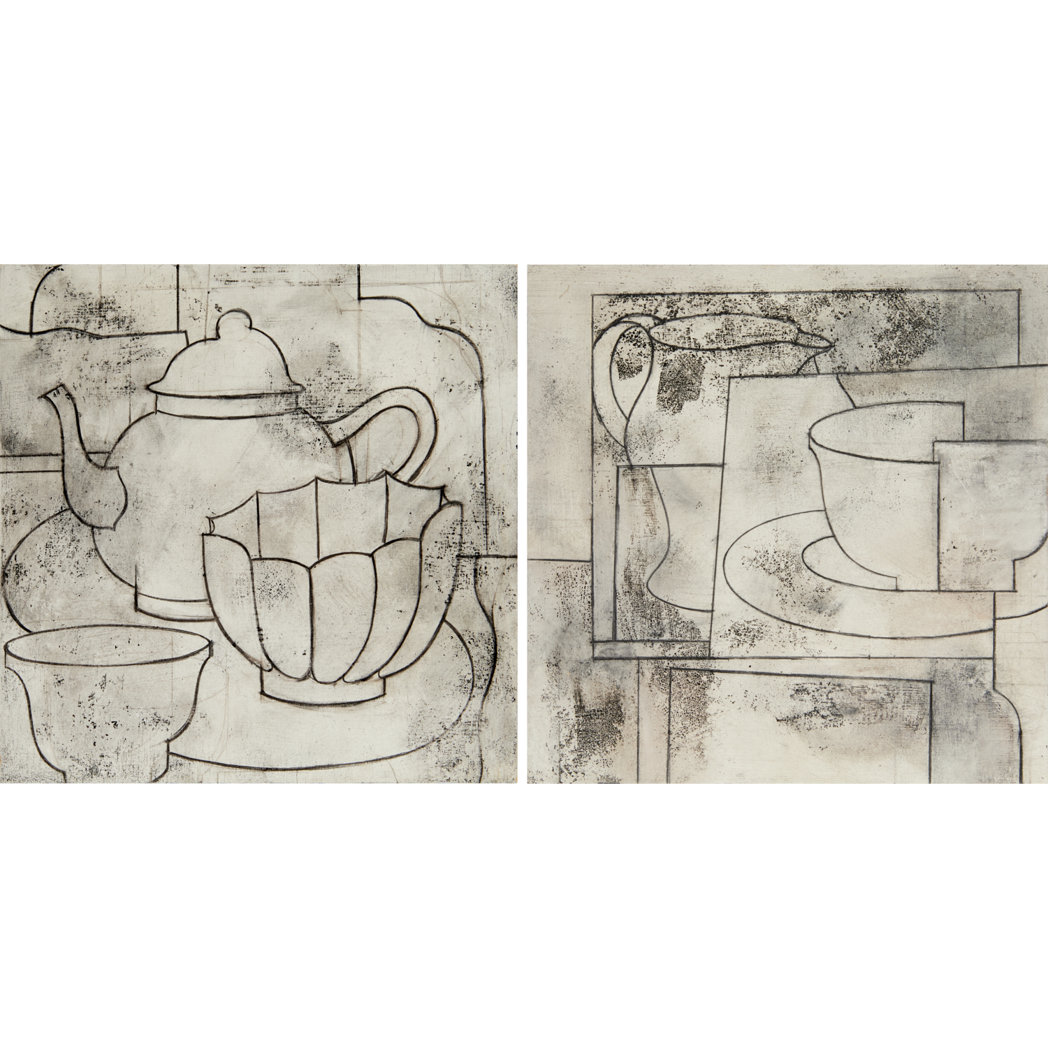 LOUIS FOX, (2) MIXED MEDIA
