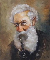 LOUIS GOLLNE, PORTRAIT OF BEAR