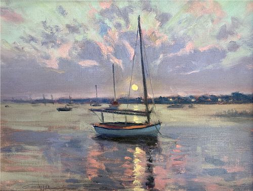 LOUIS GUARNACCIA OIL ON LINEN