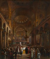 LOUIS HAGHE, (1806-1885, BELGI