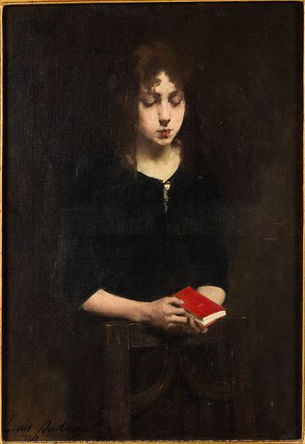 LOUIS HENRI DESCHAMPS, GIRL WITH