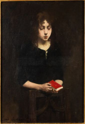 LOUIS HENRI DESCHAMPS, GIRL WI
