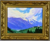 LOUIS HOVEY SHARP OIL PAINTING