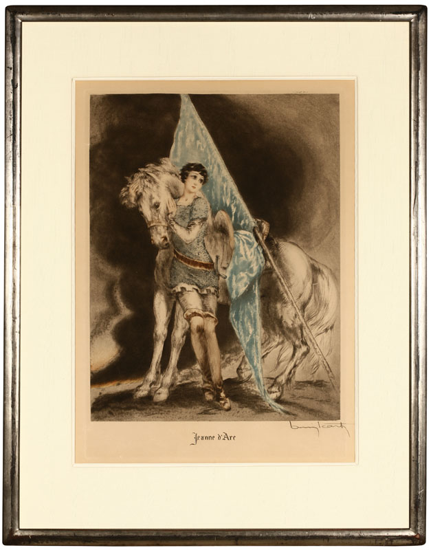 Louis Icart (1888-1950 French) Joan