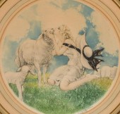 LOUIS ICART (1888-1950) PENCIL