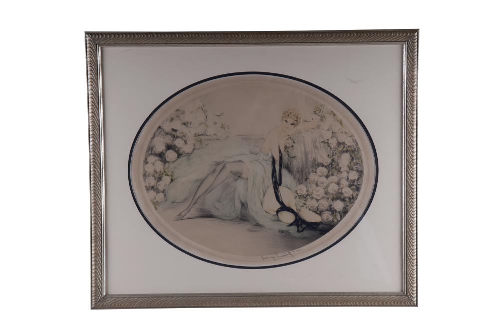 LOUIS ICART: "BELLE ROSE"circa 1933