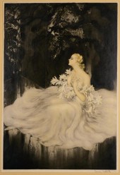 LOUIS ICART ETCHING AND AQUATI