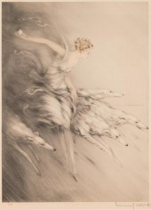 LOUIS ICART ETCHING AND AQUATI