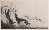 LOUIS ICART ETCHING AND AQUATI