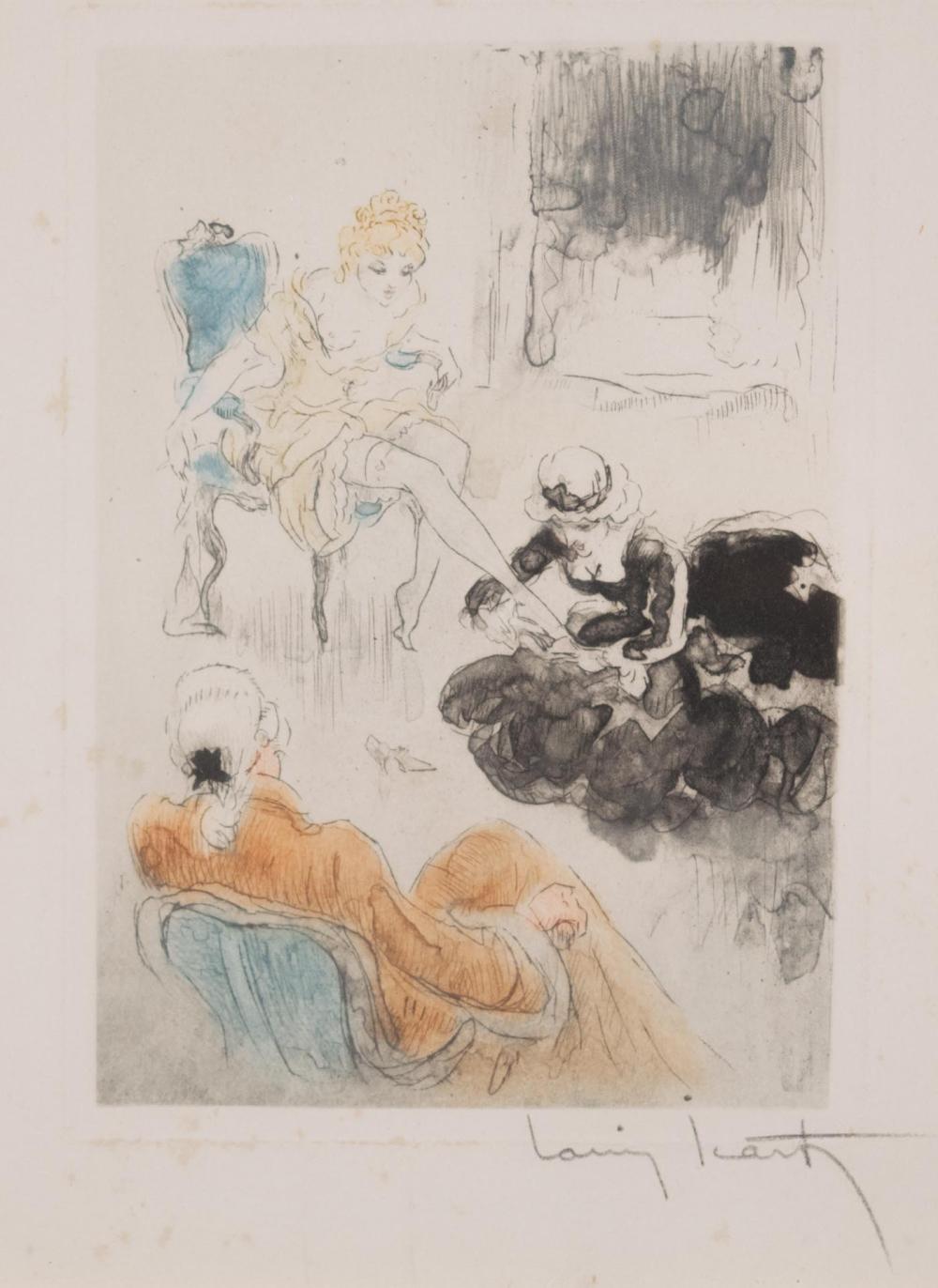LOUIS ICART ETCHINGLOUIS ICART (New
