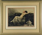 Louis Icart Hand-colored Etchi