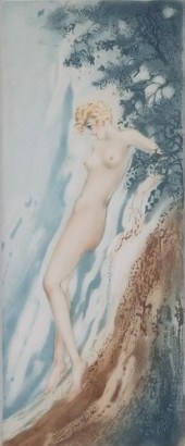 LOUIS ICART "LA SOURCE, THE WA