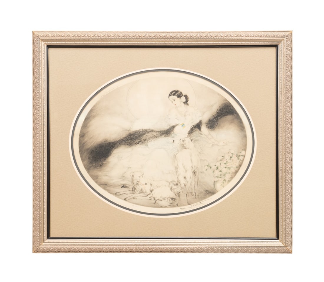 LOUIS ICART 'LADY OF THE
