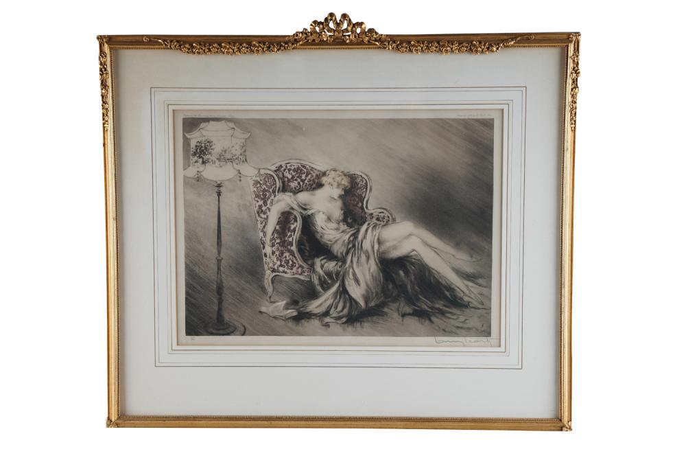 LOUIS ICART: "MEDITATION, DANS