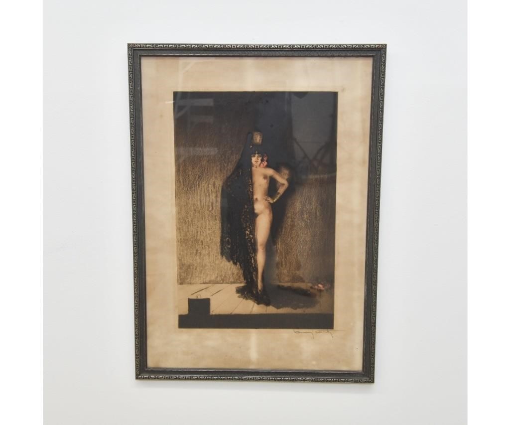 Louis Icart nude 'Conchita',