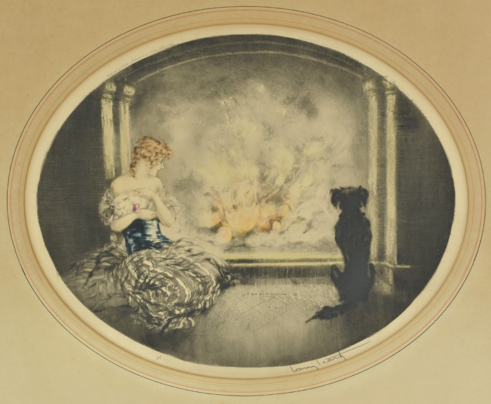 LOUIS ICART ORIGINAL COLOR