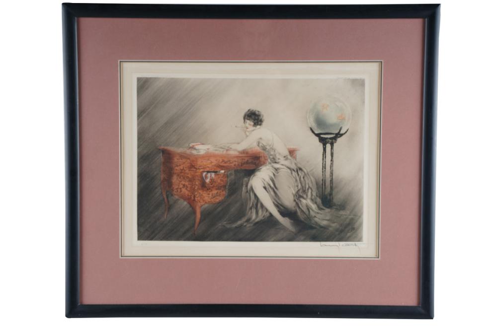 LOUIS ICART: "RECOLLECTION, DANS LE