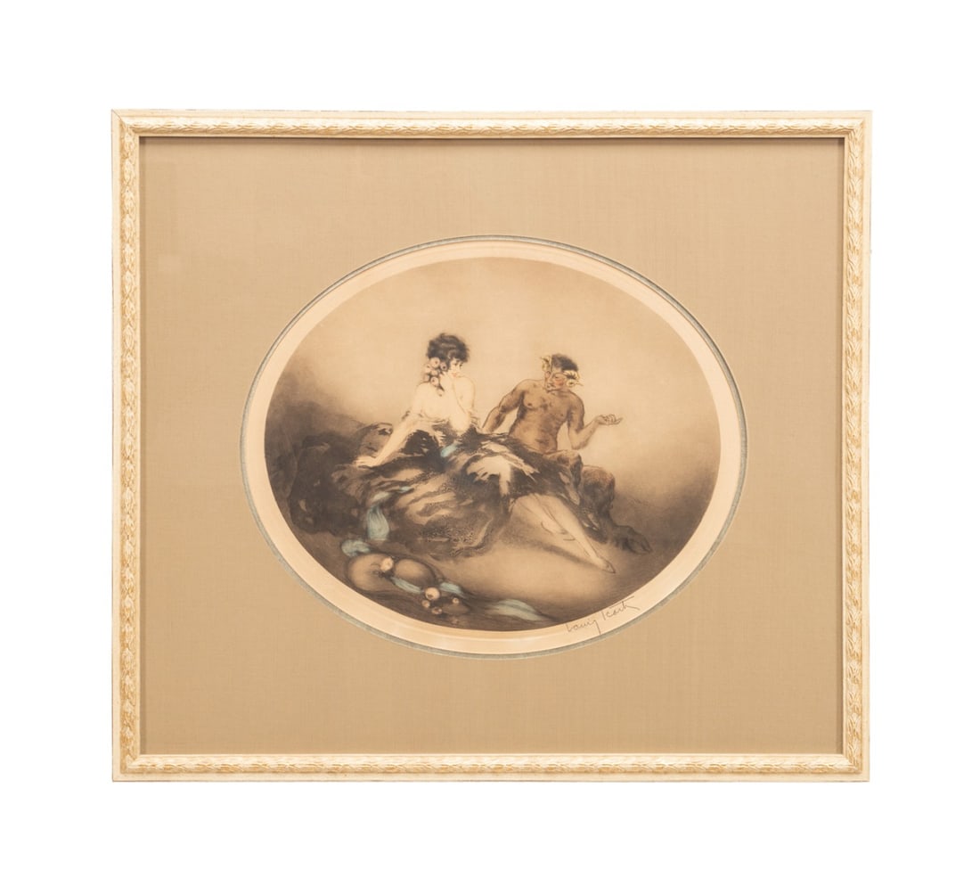 LOUIS ICART, 'STORYTELLER' COLOR