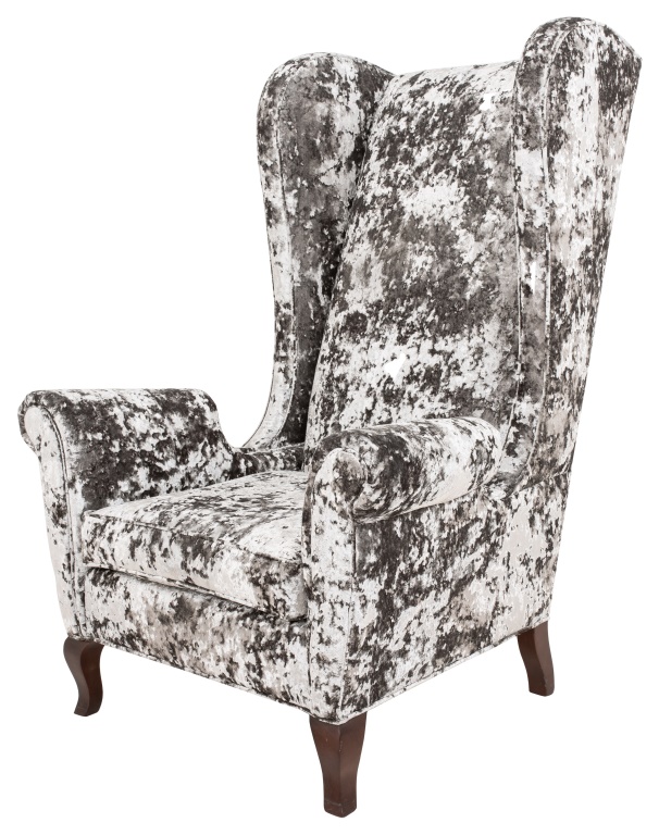 LOUIS J. SOLOMON UPHOLSTERED LOUNGE