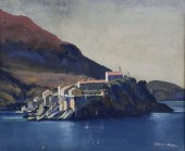 LOUIS J.KAEP TEMPERA ON ARTIST