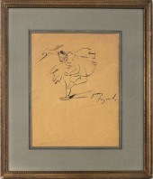 LOUIS LEGRAND "STUDY OF A BALL