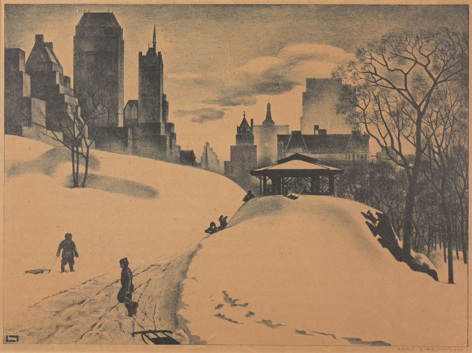 LOUIS LOZOWICK (1892 - 1973)