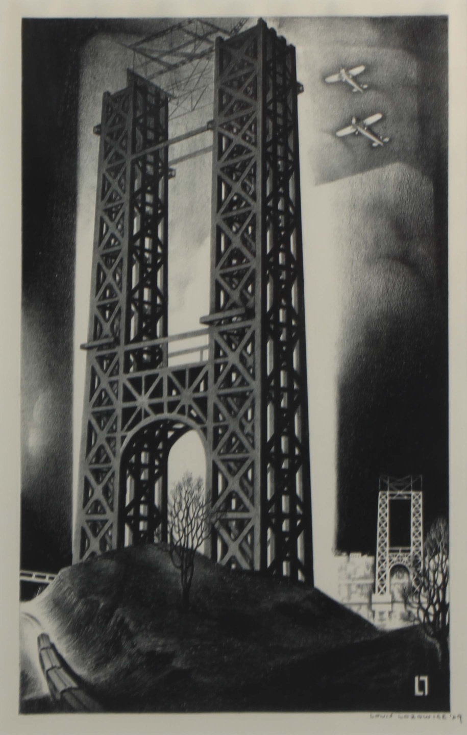 LOUIS LOZOWICK (AMERICAN,