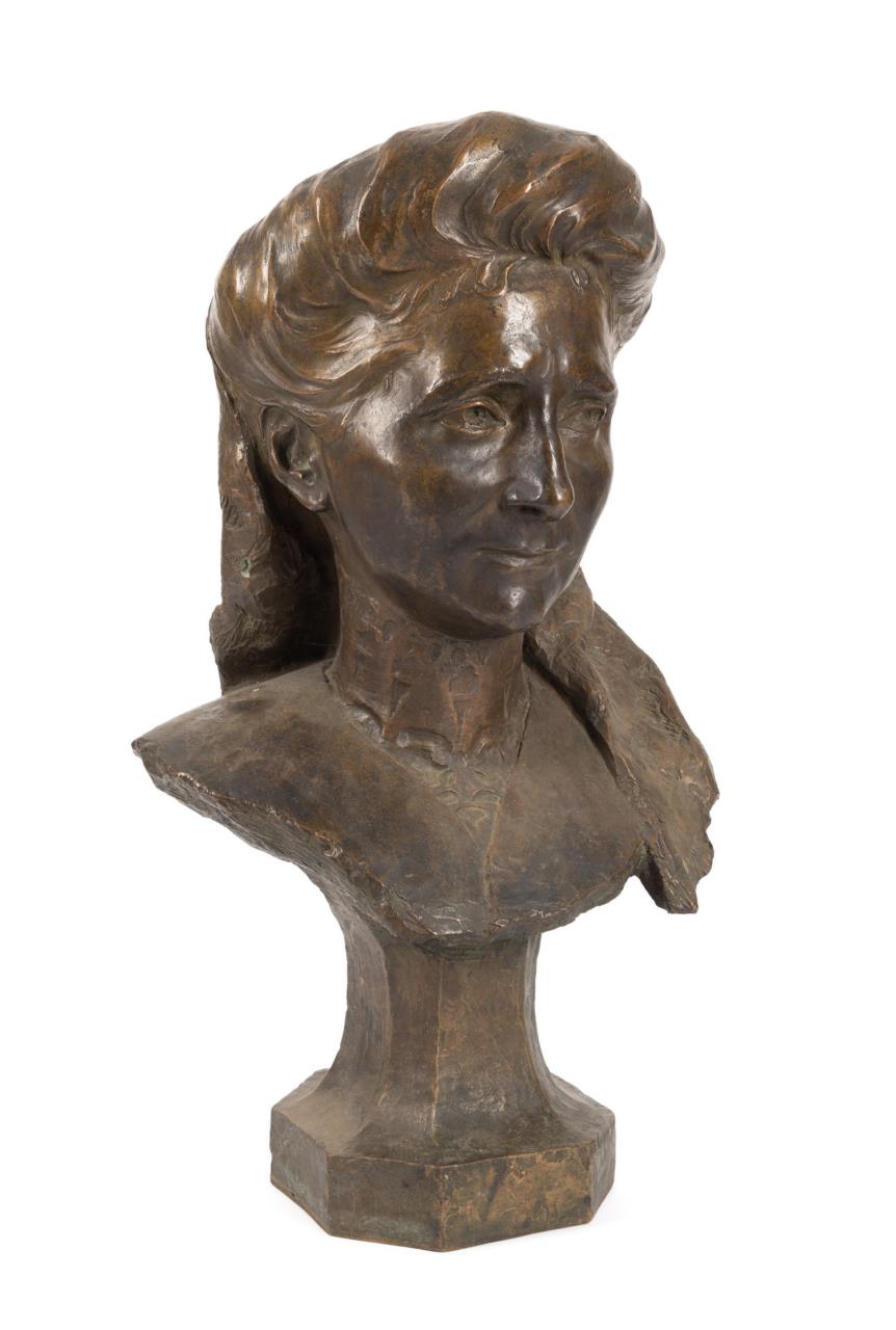 LOUIS M. POTTER, BRONZE BUST OF A