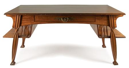 Louis Majorelle Carved Mahogany