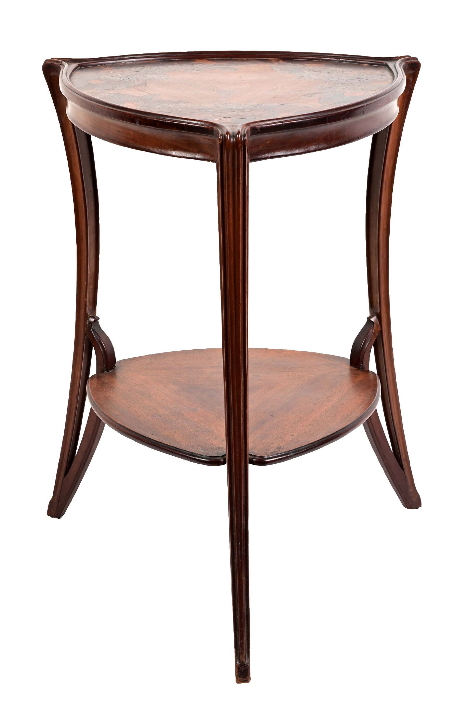 LOUIS MAJORELLE MARQUETRY WOOD SIDE
