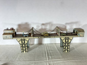 LOUIS MARX TIN LIGHTOGRAPH BUS