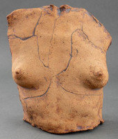 LOUIS MENDEZ ART POTTERY NUDE