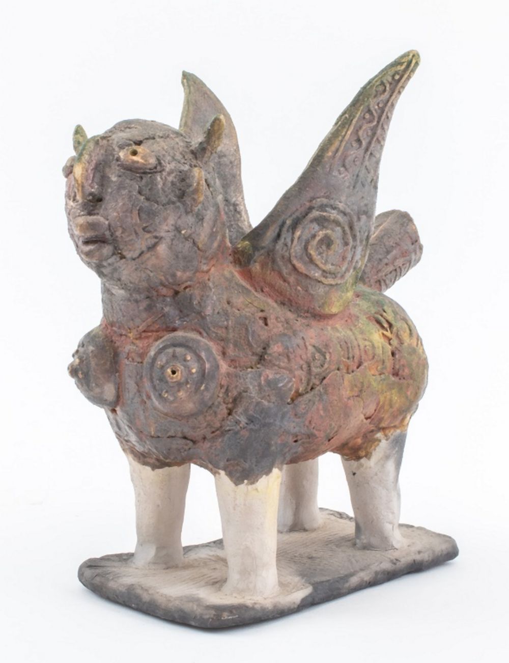 LOUIS MENDEZ CERAMIC NUDE CENTAUR