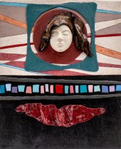 LOUIS MENDEZ CERAMIC PLAQUE OF