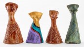 LOUIS MENDEZ FOUR CERAMIC ART