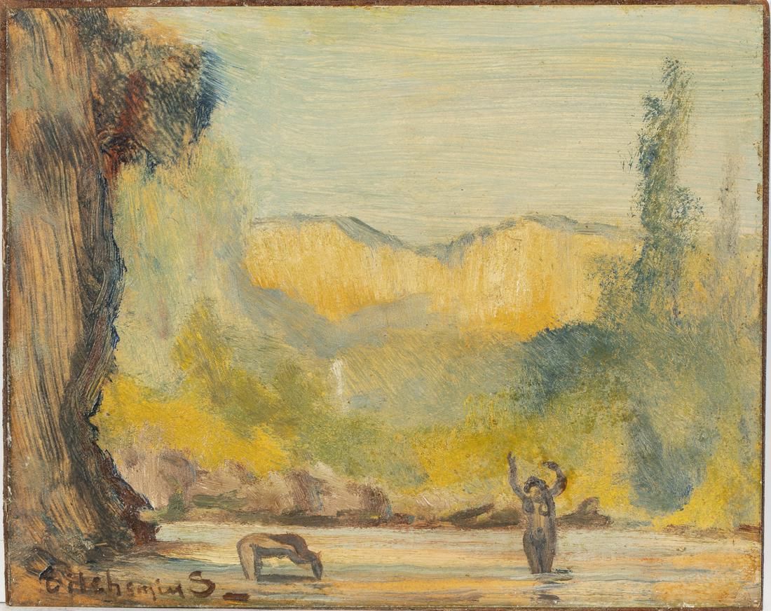 LOUIS MICHEL EILSHEMIUS, BATHERS,